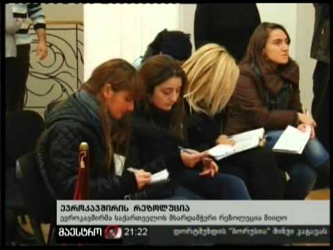 20/01/11 ევროკავშირის რეზოლუცია