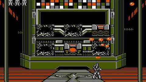 Probotector playthrough Stage 2  B