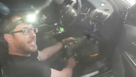 Installing ecu and loom inside the vxr.......b204 of course