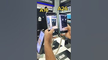 Samsung Galaxy A16 5G Vs Samsung Galaxy A26 Wide Camera Test