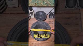 quantas polegadas tem o alto-falante? descubra usando apenas uma trena! #ferramentas #dicas #som