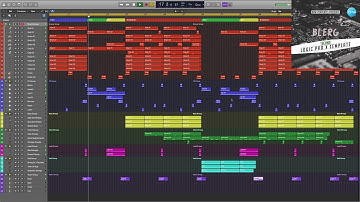 Techno Logic X Pro Template Blerg #logicproxtemplate #logicprox #logicpro
