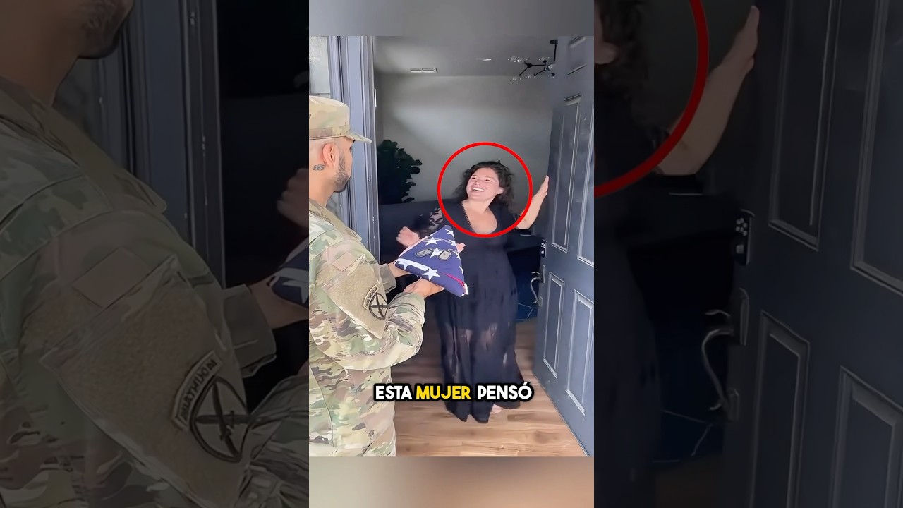 ella estaba lista para saludarlo ❤️