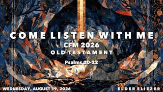 Week 34 Day 3 - The Psalm Jesus Prayed While He Died | Psalms 20–22