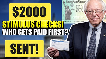 💵 BREAKING: $2,000 Stimulus Checks On the Way — Find Out Who Gets Paid First!