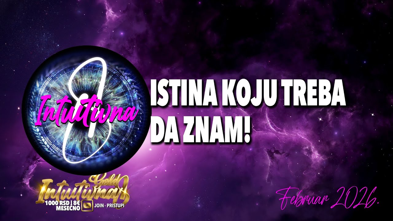 🌟ISTINA KOJU TREBA DA ZNAM!🌟 Tarot citanje 🔮 Grupno otvaranje  @Intuitivna8 ​