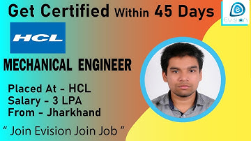 Congrats, Anupam | MECHANICAL ENGINEER | 3LPA| Selected as Tech Support Engineer in HCL Technologies
