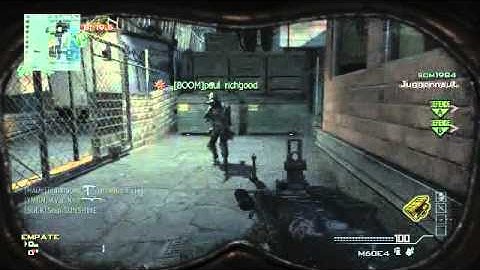 MW3 JUGGERNAUT Funny Death