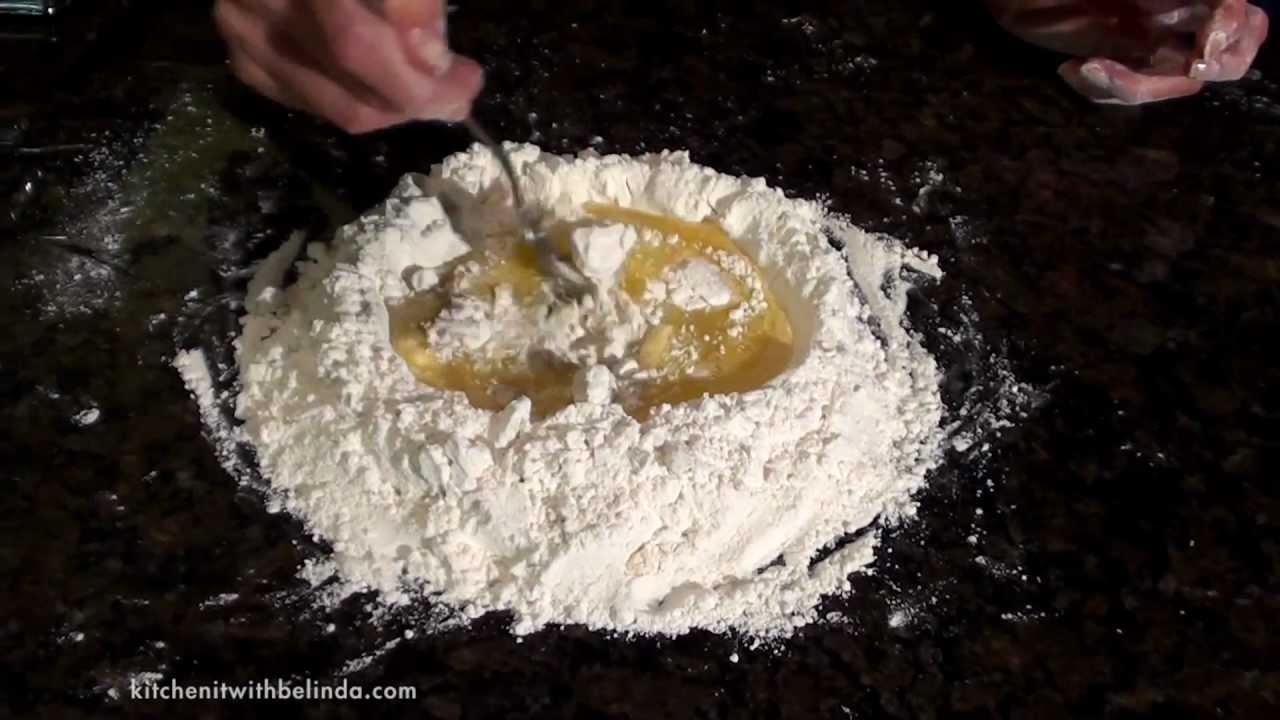 Kitchen It With Belinda Homemade Pasta Dough YouTube