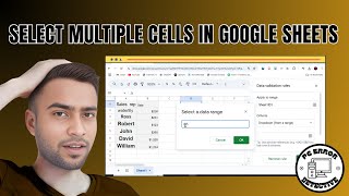 How to Select Multiple Cells in Google Sheets - Full Guide