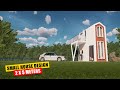 Stunning Industrial Small House Design 10 Sqm (2 x 5 Meters )