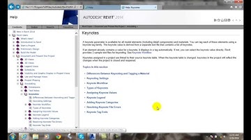 Revit 11-10 Keynotes