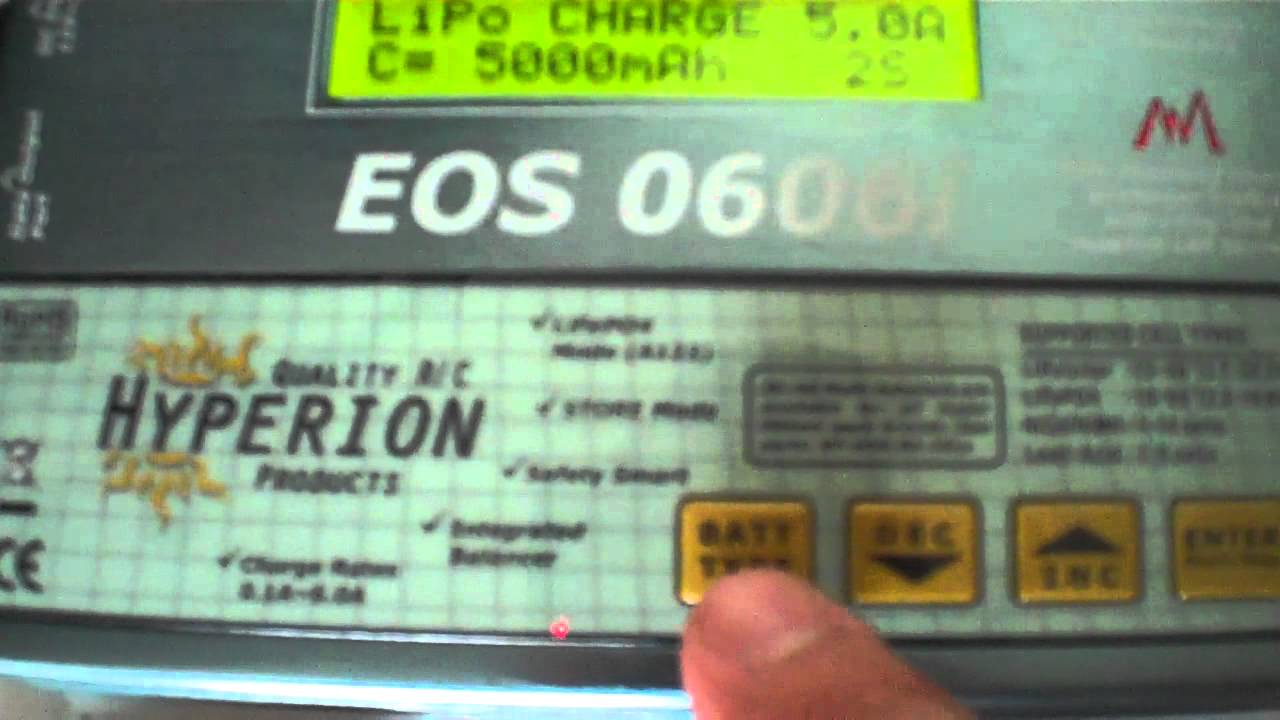 NiMh Batteries AAA Charge with Hyperion EOS 0606i DC