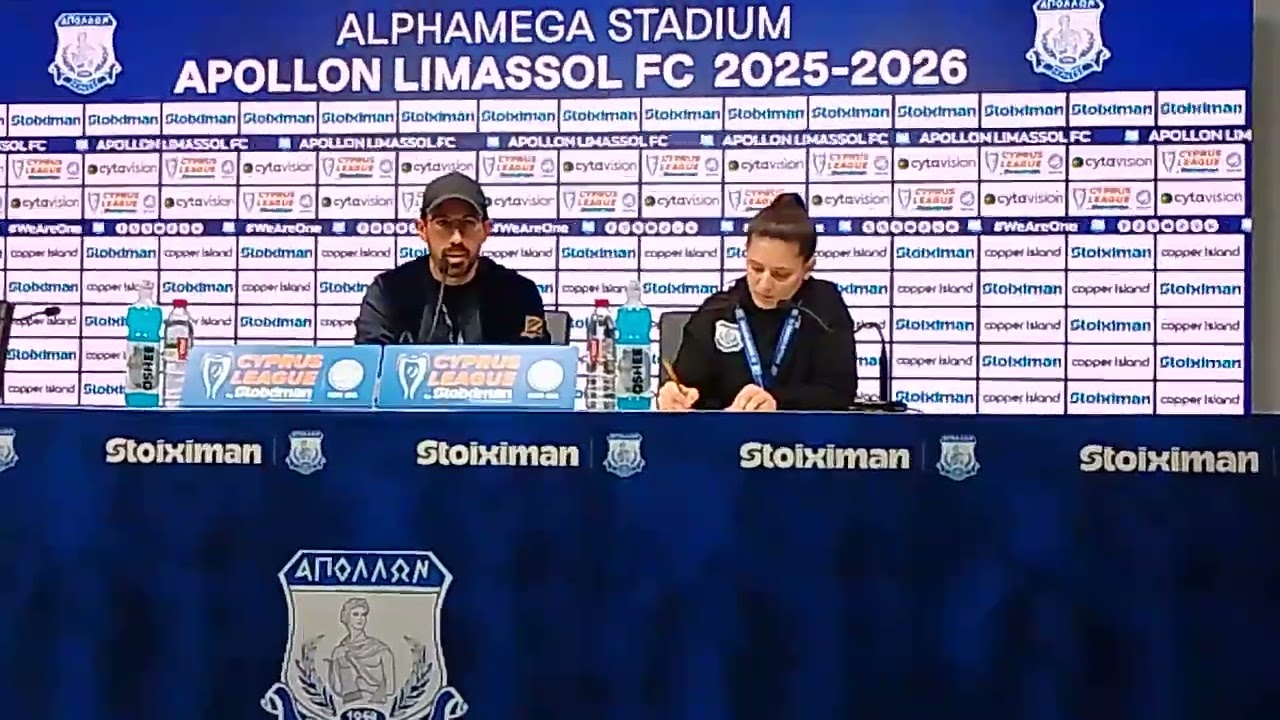 Δημοσιογραφική Hernan Losada μετά τον αγώνα ΑΠΟΛΛΩΝ - ΕΘΝΙΚΟΣ ΑΧΝΑΣ 1-0_21.02.2026