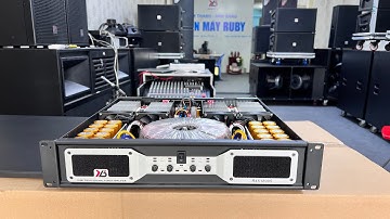 Main Đẩy Công Suất 4 kênh x 1600W 8ohm - RuBy R4x1800S Nện Nguyên Dàn Khủng ! Đã có hàng !