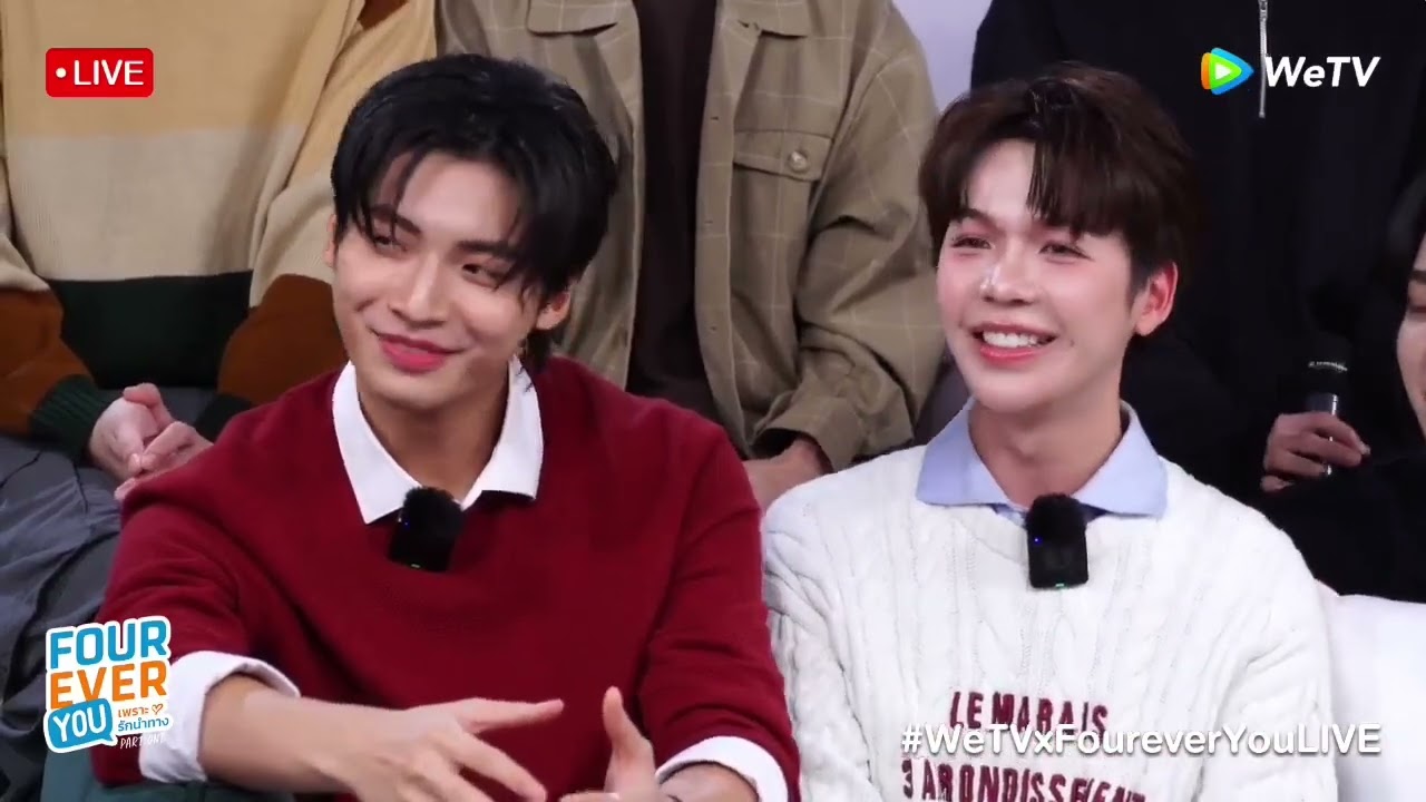 151124 #WeTVxFoureverYouLIVE #Foureveryouproject #โจฮันนอร์ธ #maxkybas #แม็กกี้บาส