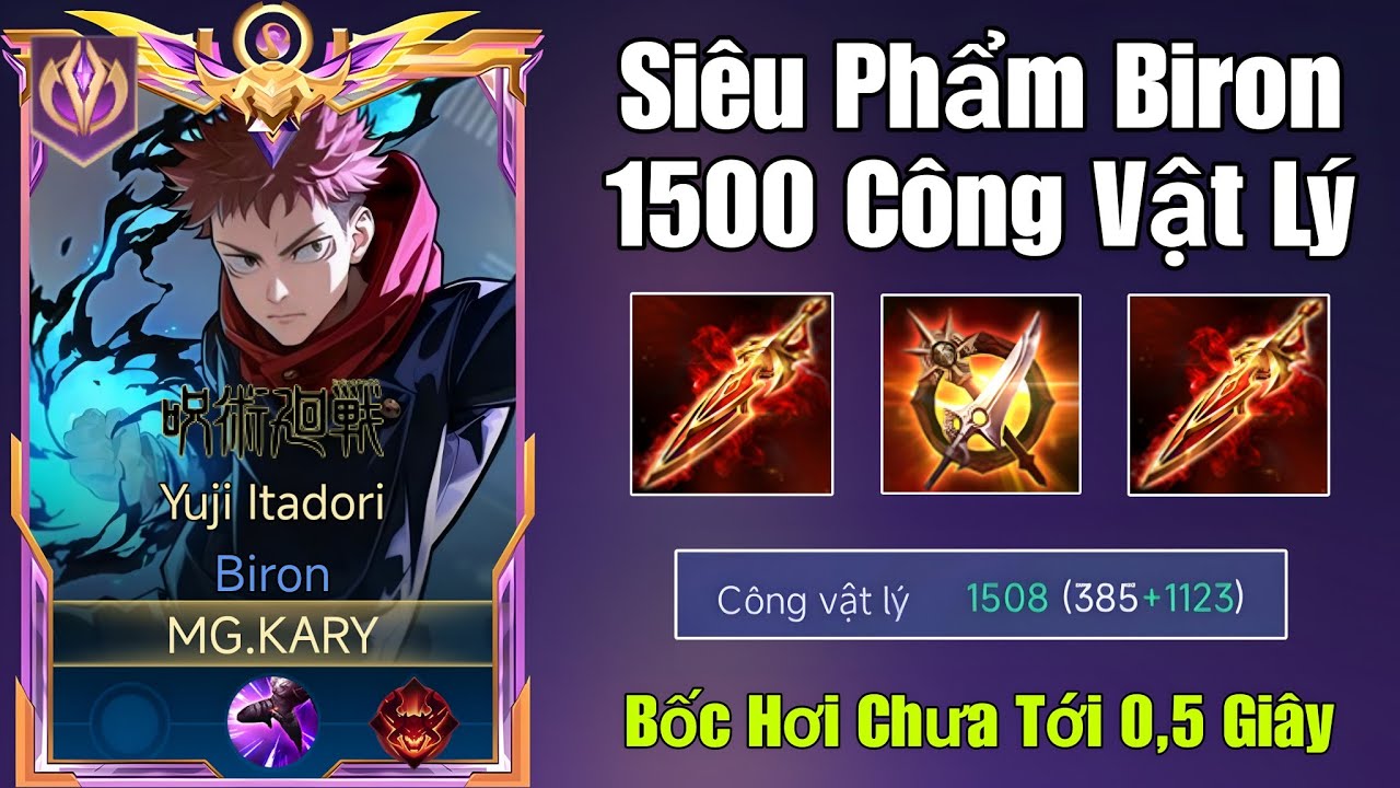 Siêu Phẩm Biron 1500 Công Vật Lý Với Giáo Án 