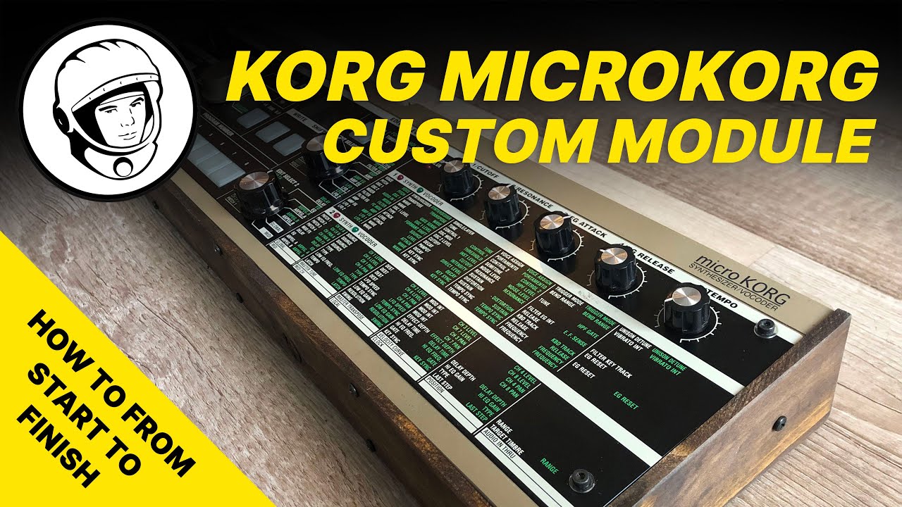 Custom MicroKorg Module From Start to Finish