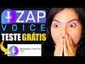 Zap voice teste gratuito como testar a ferramenta do zap voice gratuitamente passo a passo