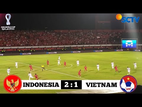 Hasil Pertandingan Indonesia vs Vietnam || Kualifikasi Piala Dunia 2022 Zona Asia.