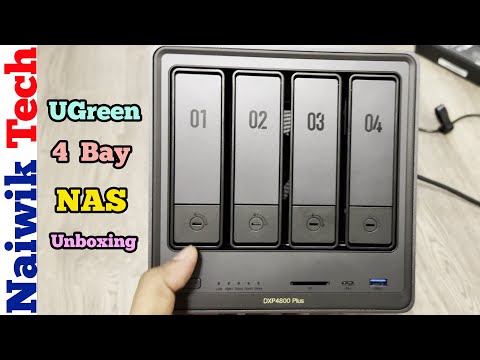UGREEN NASync DXP4800 Plus 4 Bay NAS Unboxing | Naiwik Tech - YouTube