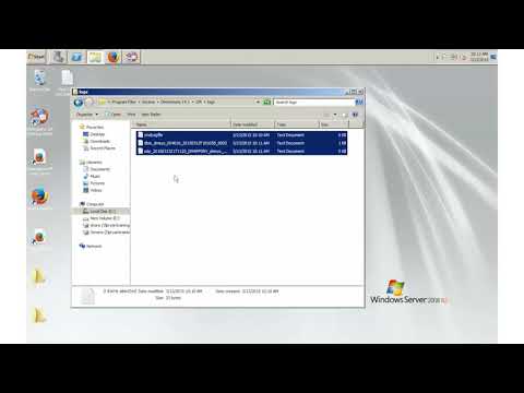 Dimensions CM   Setting on the fly logging