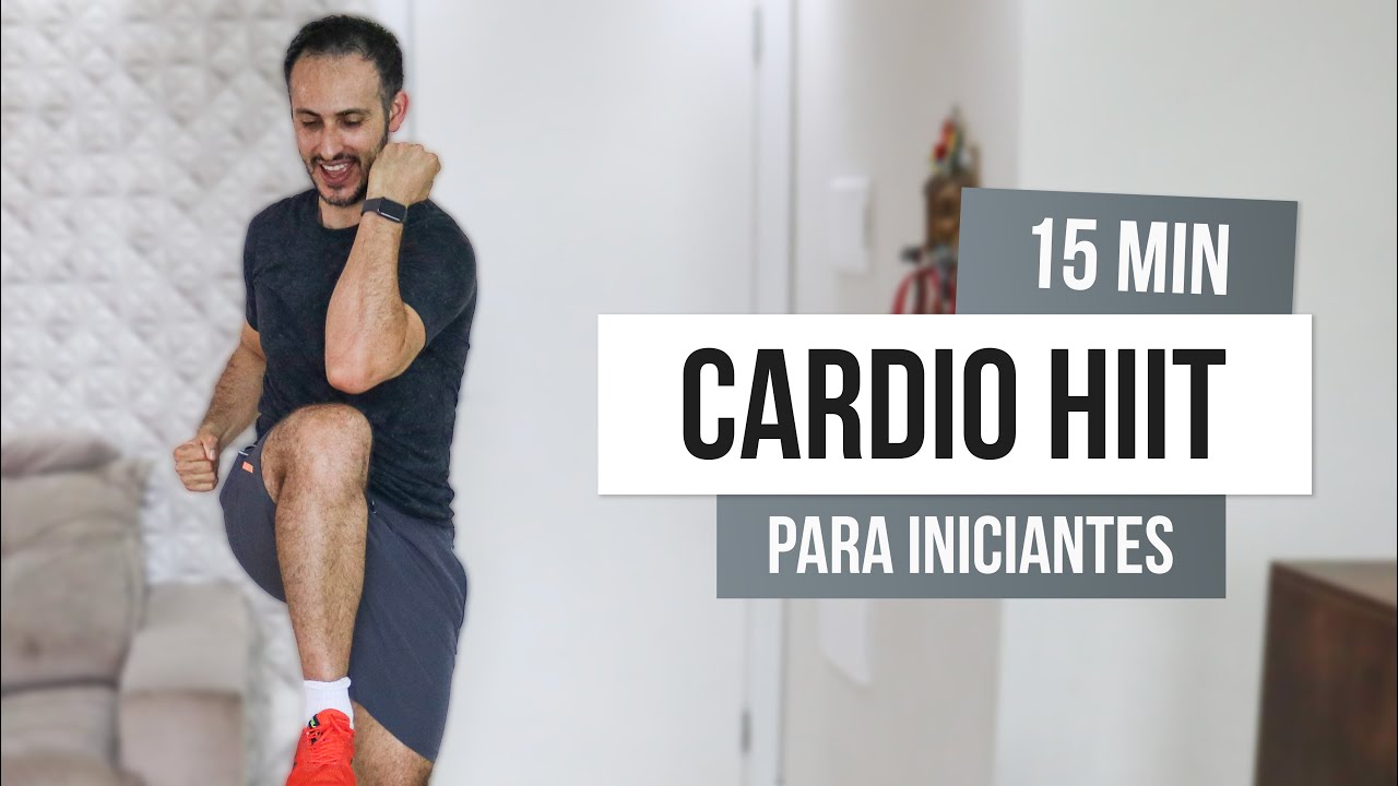 SÓ 15MIN! 🔥Cardio Fácil para Emagrecer (Sem Equipamentos)