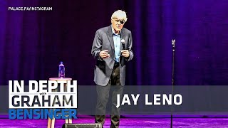 “I need another face!” Jay Leno describes harrowing injuries
