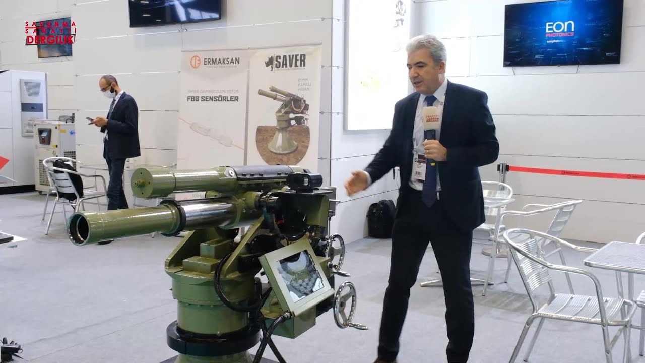 Top özelliği kazandırılan 81 mm Kamalı Havan, ilk kez SAHA EXPO’da sergilendi