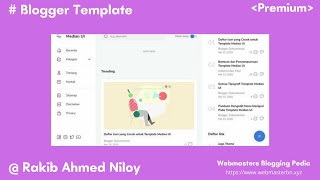 Median UI v1.3 blogger Template screenshot 5