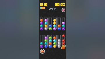 Ball Sort Puzzle 2021 Level 171 Walkthrough Solution iOS/Android