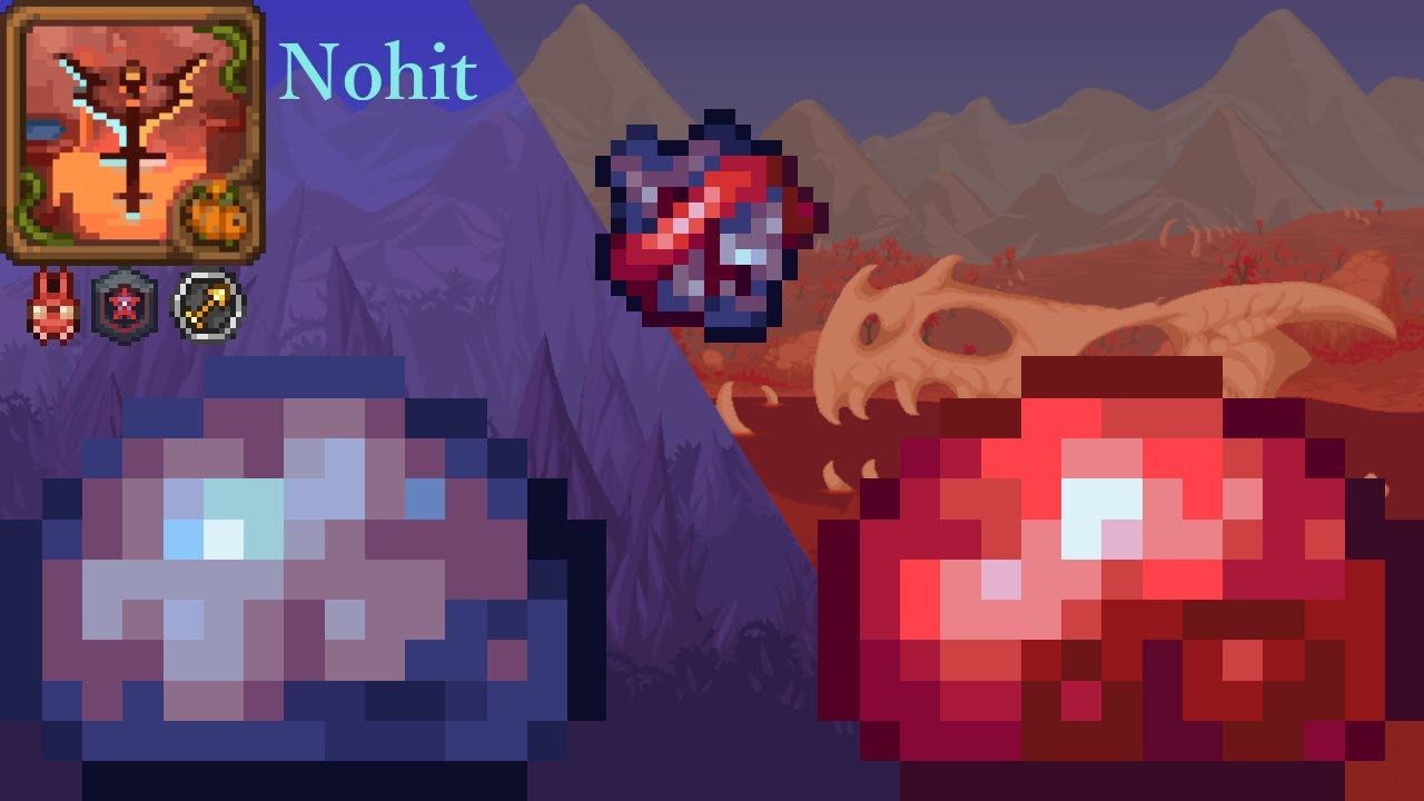 The Slime God Nohit | Master + Death mode【Calamity mod v.2.0.4.2】