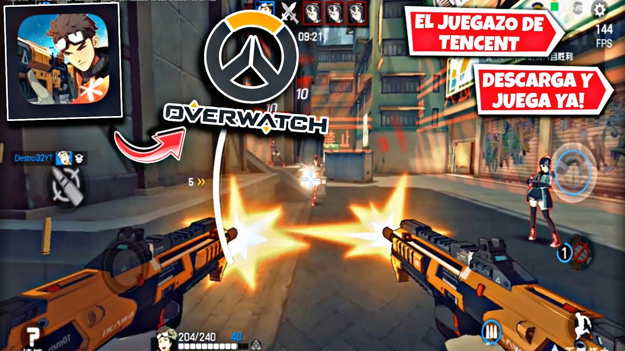 EL JUEGO DE TENCENT QUE NO CONOCIAS Y ES BRUTAL | DESCARGA Y JUEGA YA! ACE FORCE EL OVERWATCH MOBILE