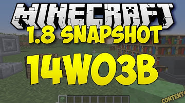 Minecraft 1.8: Snapshot 14w03b - Clone and Fill Commands, Skin Overlays and more!
