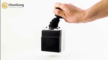 Friction single axis joystick