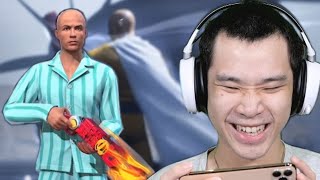 Prank Global Pake Skin Saitama One Punch Man - Free Fire Indonesia