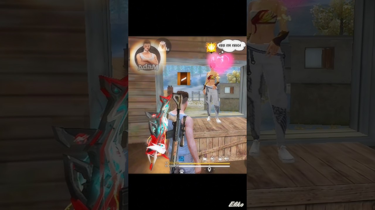 Adam Ki Love Story 💕😍 | Free Fire | 