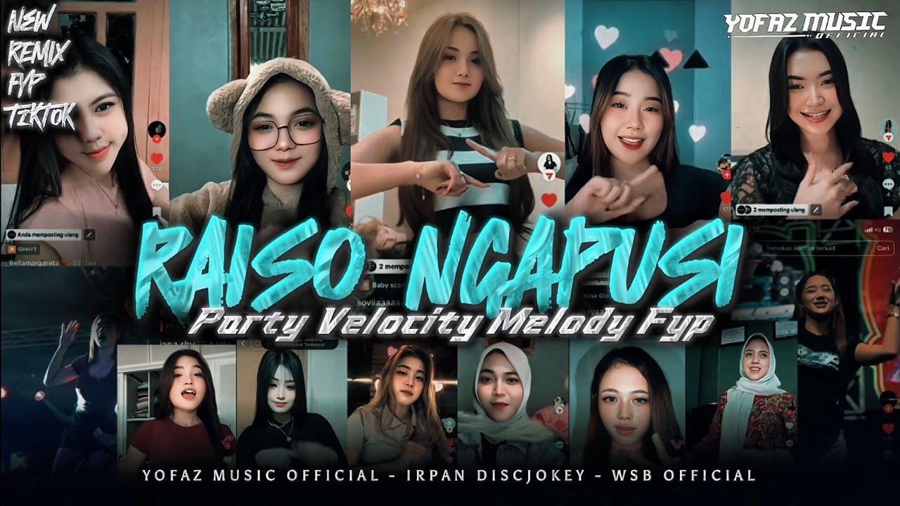 REMIX RAISO NGAPUSI PARTY VELOCITY MELODY FYP TIKTOK - IRPAN DISCJOKEY