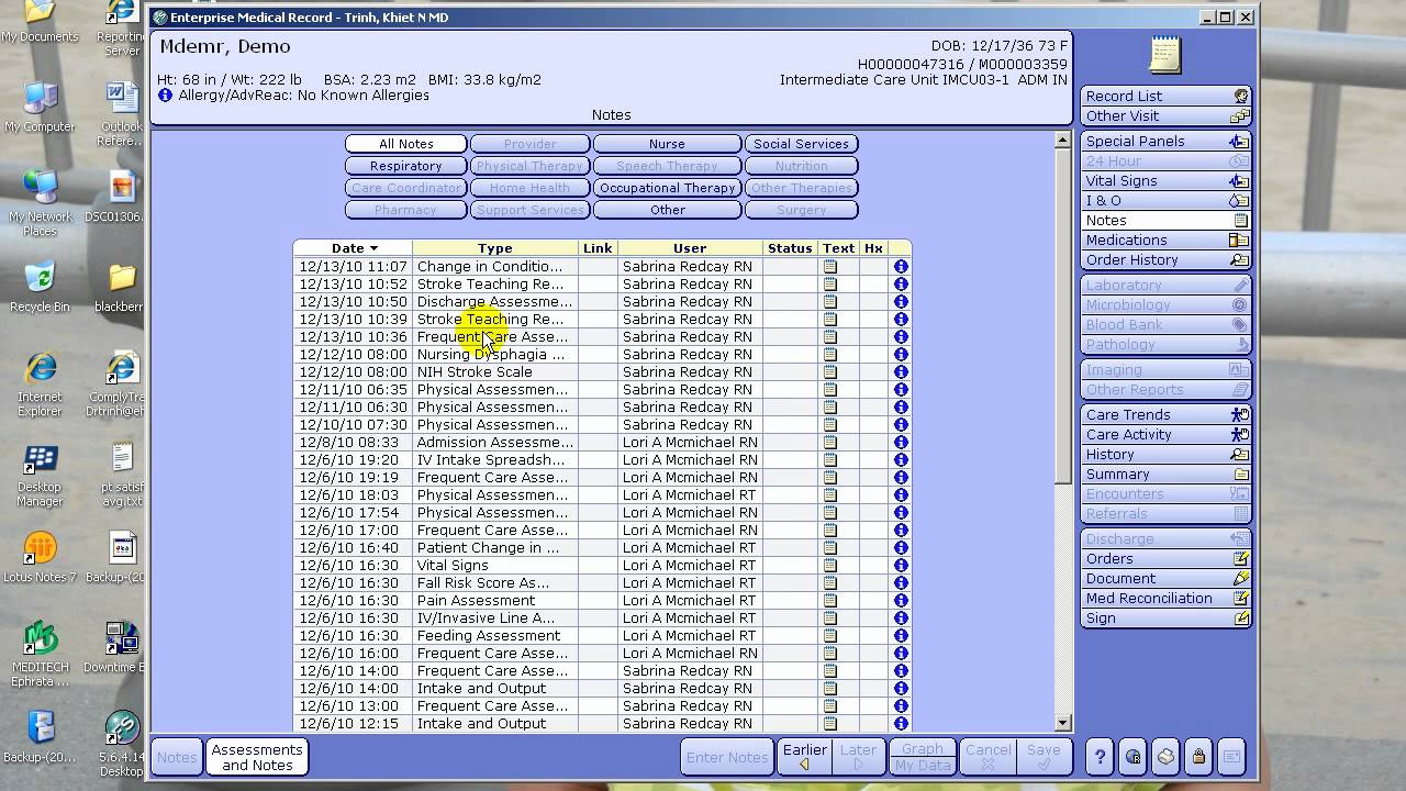 Computer Charting Systems Nursing