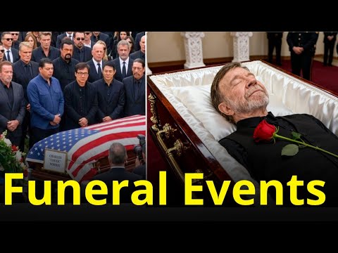Video Chuck Norris's Funeral Memorial Donald Trump Hollywood Stars Say Goodbye to a Legend