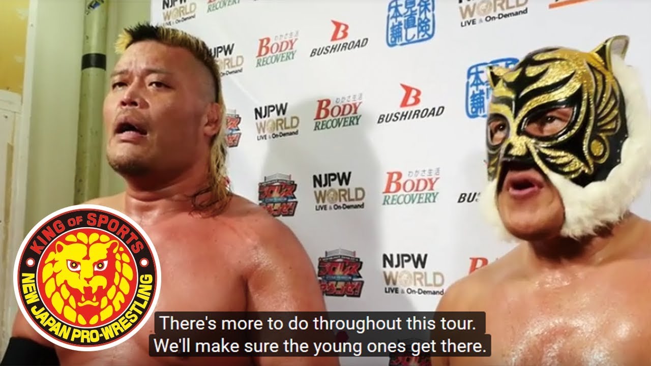 wwe raw 2019 new Apr 14 'Road to WRESTLING DONTAKU 2018' - 3rd match : Post-match comments [English subs]