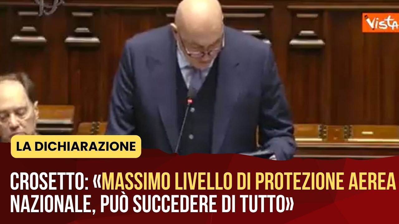 Crisi Golfo, Crosetto: 