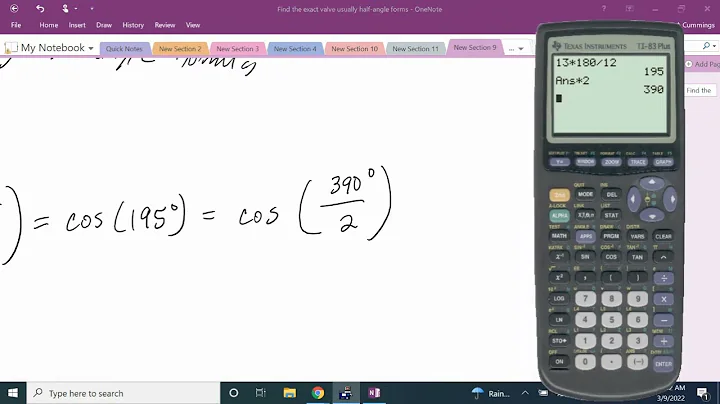 Half Angle Formulas & Identities - Evaluating Trigonometric Expressions