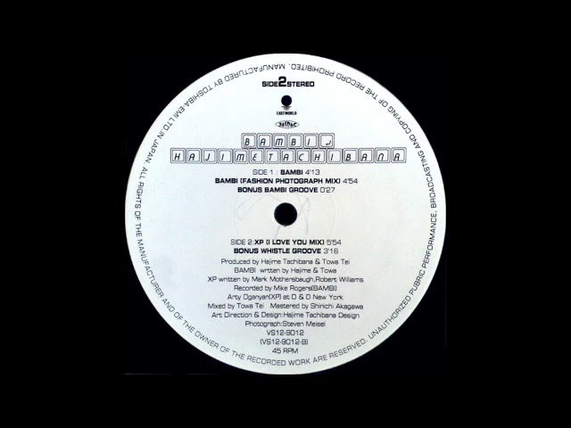Hajime Tachibana — Bambi (Fashion Photograph Mix) [1991] - YouTube