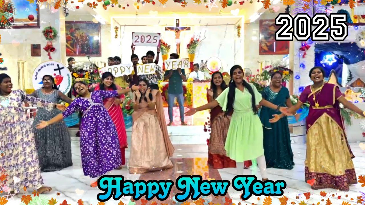 New Year Welcome Dance ✨ | 2025 ❣️| Blessed Sacrament Church 💫 
