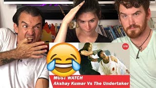 Akshay Kumar vs Undertaker Fight Scene | Khiladiyon Ka Khiladi | REACTION!!