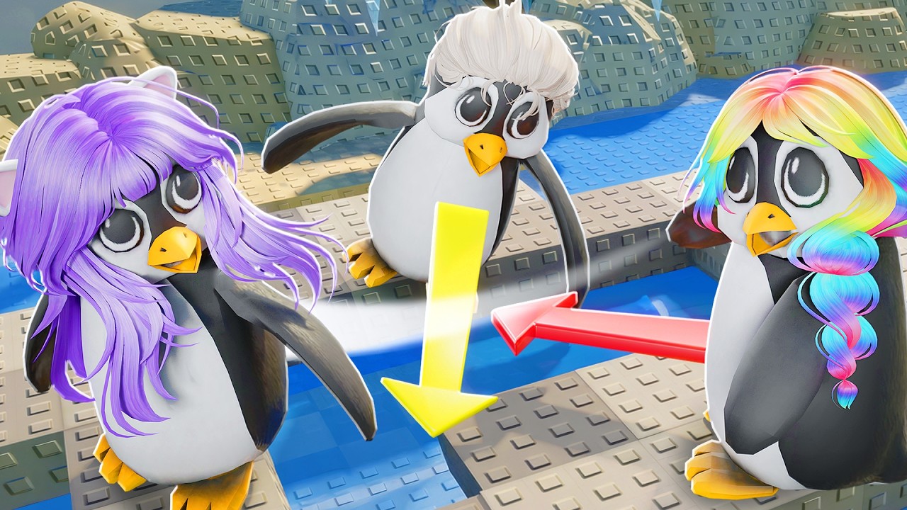 НОВАЯ КАРТА И СКИНЫ В ПИНГВИНЧИКАХ! Roblox Knockout