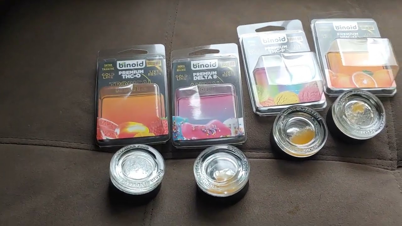 Binoid live resin wax