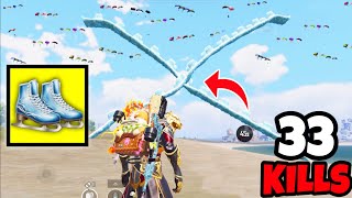 This New Ice-Shoes Is Extremely Overpowered In Bgmi 33 Kills Bgmi Gameplay