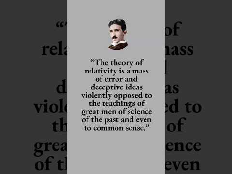 WHY did Tesla bash Einstein's Relativity so much? (Part 1) #tesla #einstein